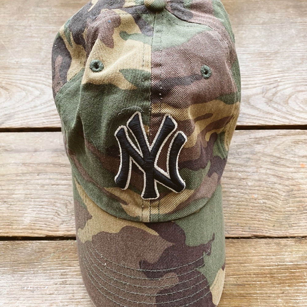 Camo Yankees Hat